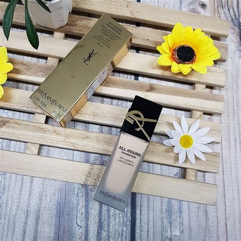 รีวิว รองพื้น YSL All Hours Foundation แบบจัดเต็ม พร้อม ทดสอบ 